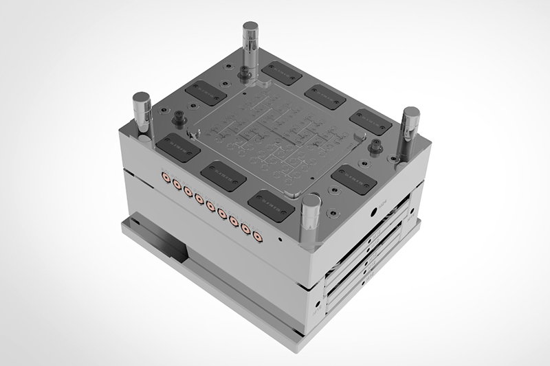 1 out of 64 multi-cavity molds